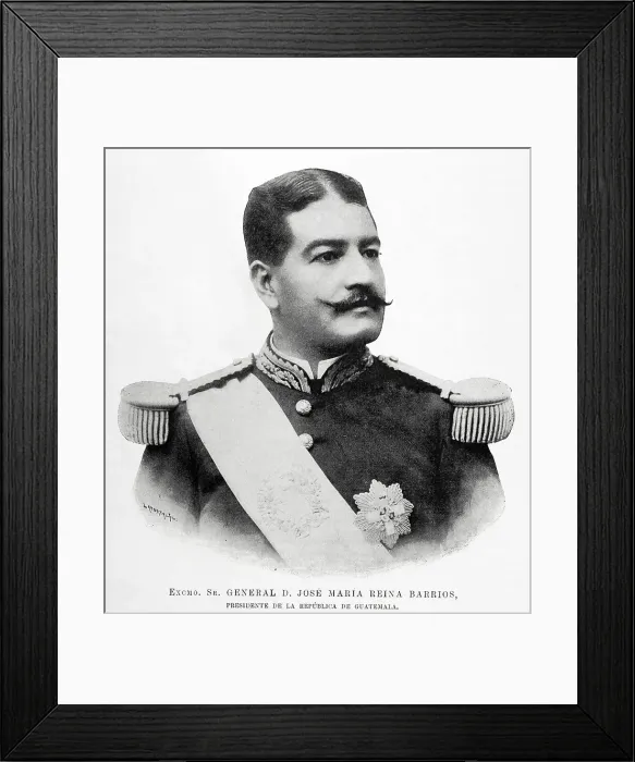 Framed Print : Jose Maria de Jesus Reina Barrios (1854-1898) Framed Print : Jose Maria de Jesus Reina Barrios (1854-1898)