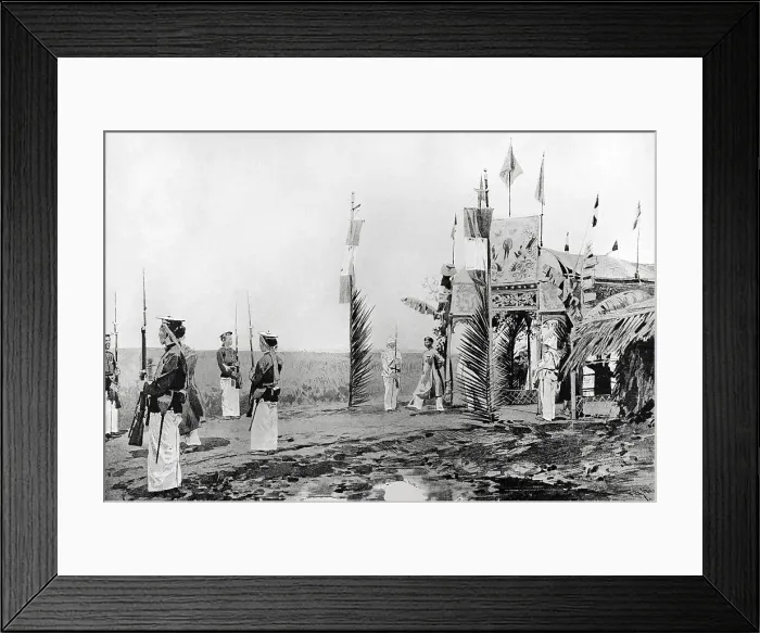 Framed Print : Thanh Thai (ruled 1889-1907). Emperor of Annam Framed Print : Thanh Thai (ruled 1889-1907). Emperor of Annam