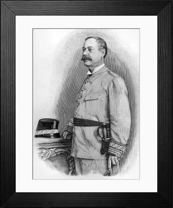 Framed Print : Jose Toral y Velazquez (1832-1904). Spanish general Framed Print : Jose Toral y Velazquez (1832-1904). Spanish general