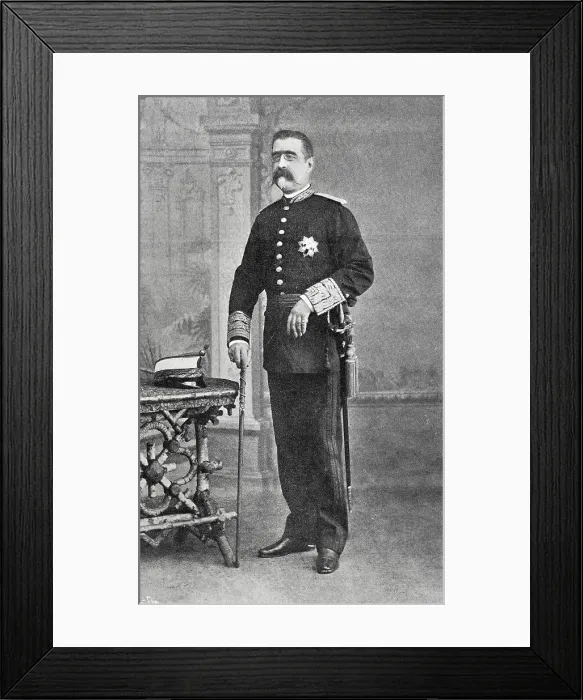 Framed Print : Basilio Augustin Davila (1840-1910). Spanish military Framed Print : Basilio Augustin Davila (1840-1910). Spanish military