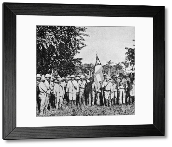 Framed Print : Cuban War of Independence (1895-1898). Island of Cuba Framed Print : Cuban War of Independence (1895-1898). Island of Cuba