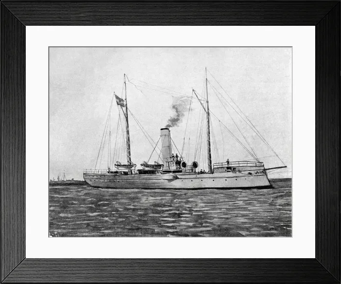 Framed Print : Spanish-American War (1898). Spanish Navy Framed Print : Spanish-American War (1898). Spanish Navy