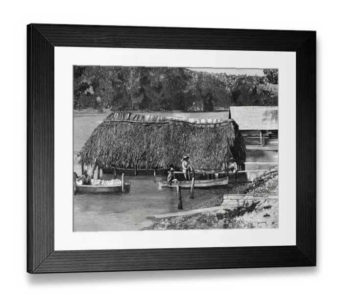 Framed Print : Island of Cuba, Santiago de Cuba. Fishermen from Cayo Smith Framed Print : Island of Cuba, Santiago de Cuba. Fishermen from Cayo Smith