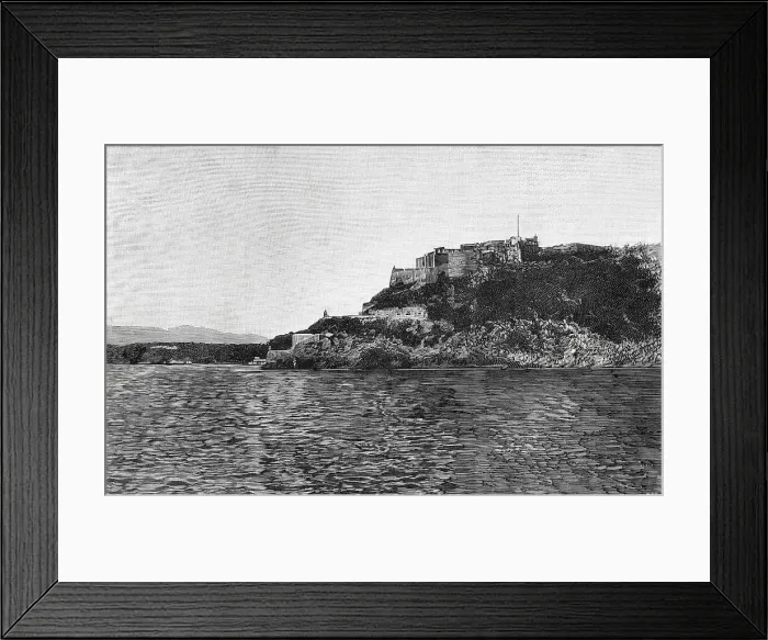 Framed Print : Island of Cuba. Santiago de Cuba. Morro Castle Framed Print : Island of Cuba. Santiago de Cuba. Morro Castle