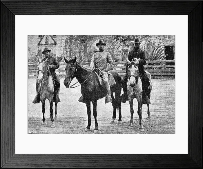 Framed Print : Spanish-American War (1898) Framed Print : Spanish-American War (1898)