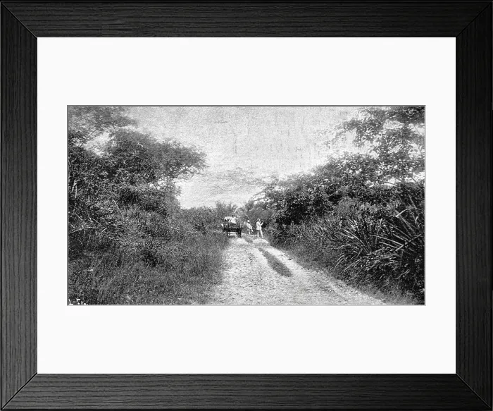Framed Print : Island of Cuba, Santiago de Cuba. Morro road Framed Print : Island of Cuba, Santiago de Cuba. Morro road