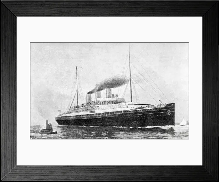 Framed Print : Spanish Navy. The auxiliary cruiser Rapido Framed Print : Spanish Navy. The auxiliary cruiser Rapido