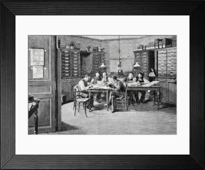 Framed Print : Paris, France. Strike of paving workers Framed Print : Paris, France. Strike of paving workers