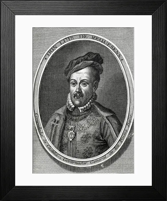 Framed Print : Luis de Requesens y Zuniga (1528-1576). Spanish military Framed Print : Luis de Requesens y Zuniga (1528-1576). Spanish military