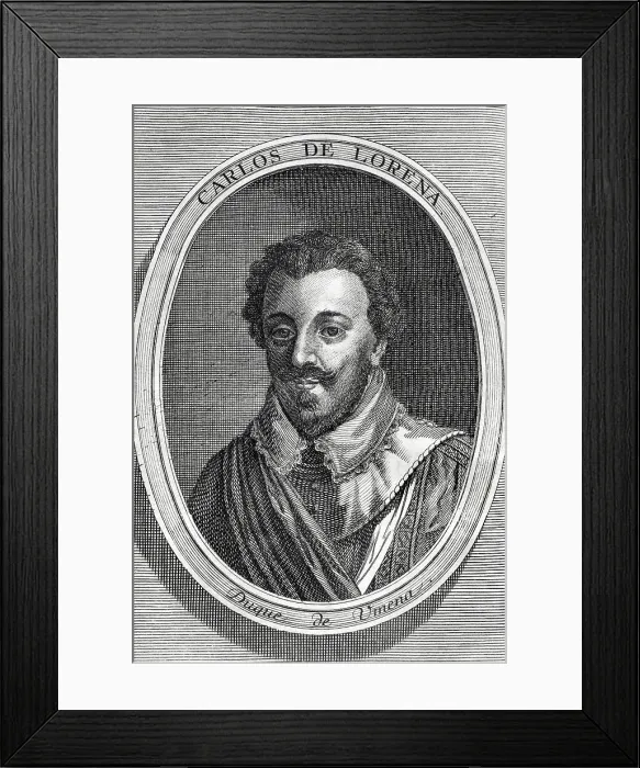 Framed Print : Charles of Lorraine, Duke of Mayenne (1554-1611) Framed Print : Charles of Lorraine, Duke of Mayenne (1554-1611)