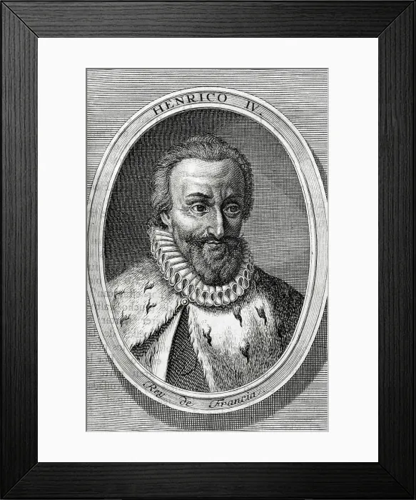 Framed Print : Henry IV the Great (1553-1610). King of Navarre Framed Print : Henry IV the Great (1553-1610). King of Navarre