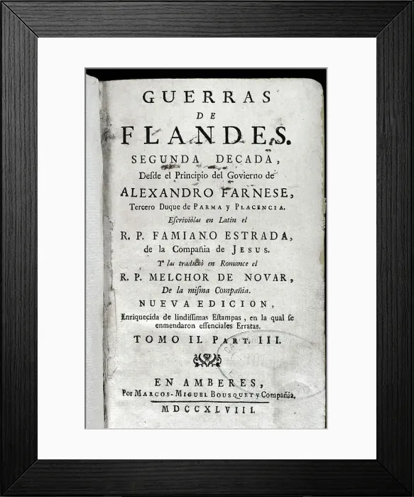 Framed Print : Guerras de Flandes (Wars of Flanders) Framed Print : Guerras de Flandes (Wars of Flanders)