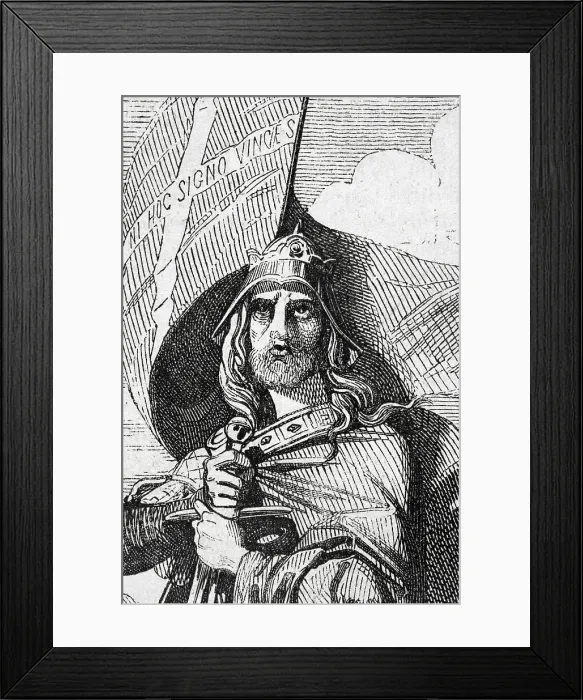 Framed Print : Pelagius of Asturias (c. 685-737). Visigoth nobleman Framed Print : Pelagius of Asturias (c. 685-737). Visigoth nobleman