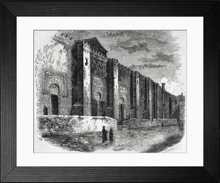 Framed Print : Spain, Andalusia. Mosque-Cathedral of Cordoba. Exterior Framed Print : Spain, Andalusia. Mosque-Cathedral of Cordoba. Exterior