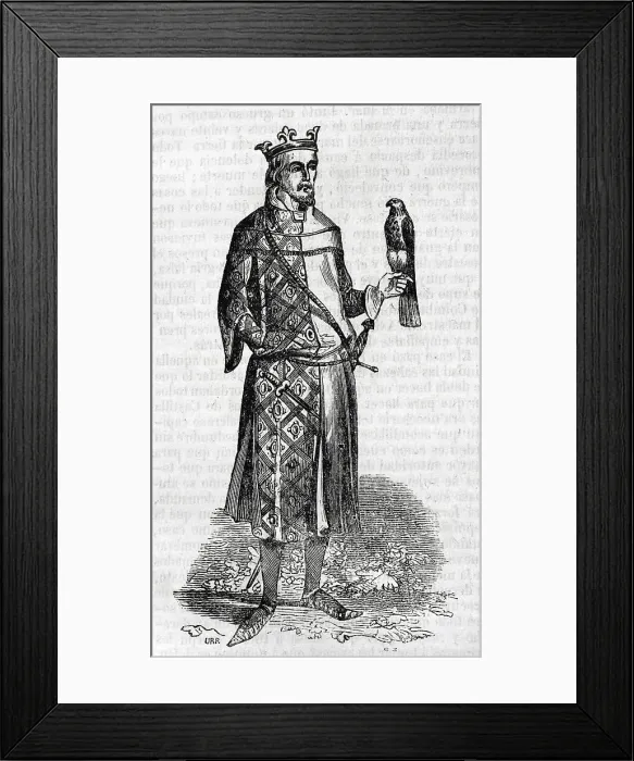 Framed Print : Juan I of Aragon - the Hunter or the Lover of all Elegance Framed Print : Juan I of Aragon - the Hunter or the Lover of all Elegance