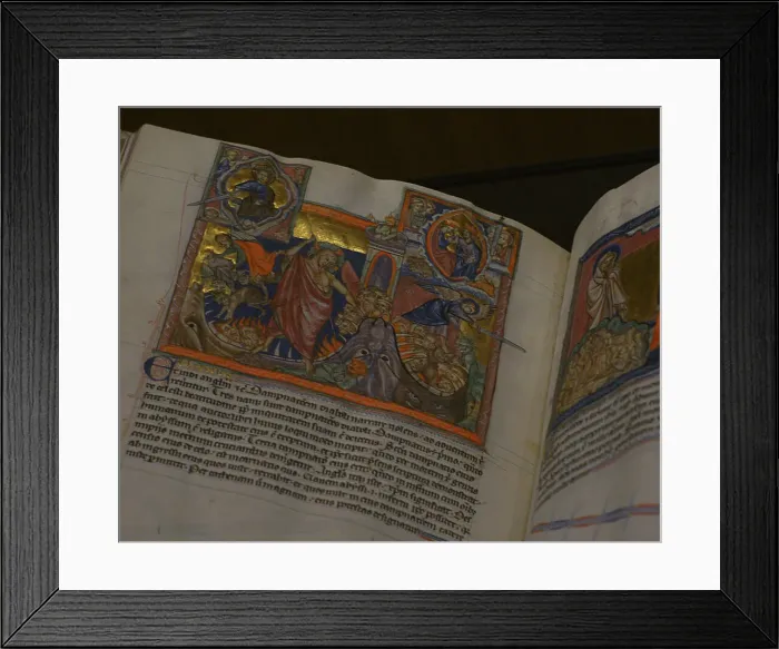 Framed Print : Apocalypse. England, c. 1265-1275. Manuscript Framed Print : Apocalypse. England, c. 1265-1275. Manuscript