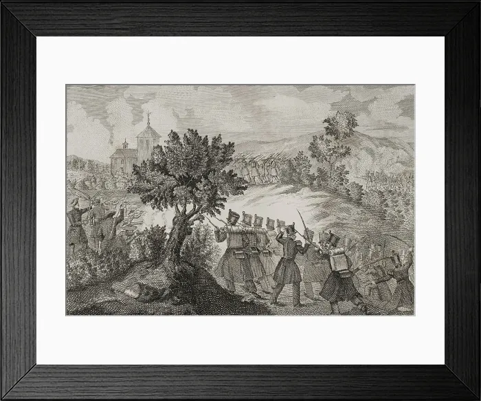 Framed Print : Spain. First Carlist War (1833-1840). Basque Country Framed Print : Spain. First Carlist War (1833-1840). Basque Country