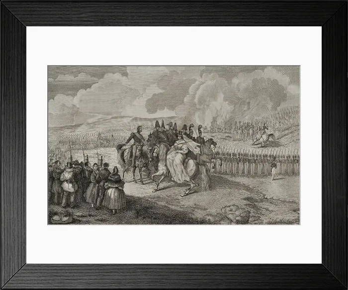 Framed Print : First Carlist War (1833-1840). Military review Framed Print : First Carlist War (1833-1840). Military review