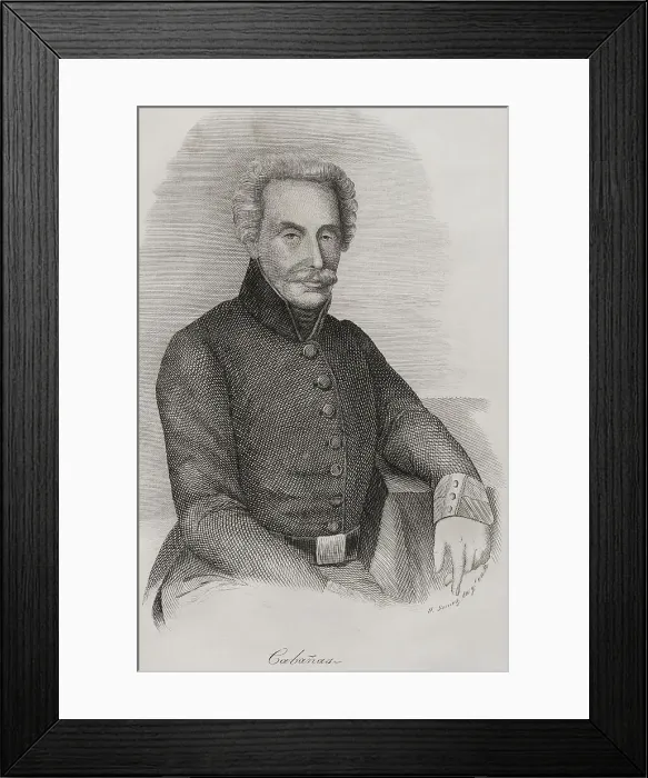 Framed Print : Manuel de Medina Verdes y Cabanas (1773-1856) Framed Print : Manuel de Medina Verdes y Cabanas (1773-1856)