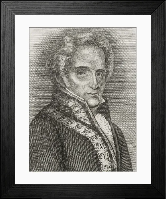 Framed Print : Jose Aznarez Navarro (1759-1837). Spanish politician Framed Print : Jose Aznarez Navarro (1759-1837). Spanish politician