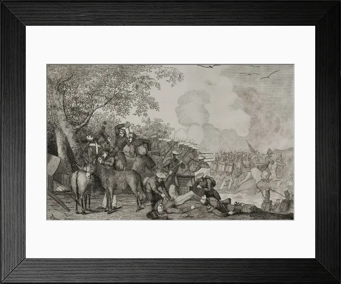 Framed Print : First Carlist War (1833-1840). Battle of Elzaburu Framed Print : First Carlist War (1833-1840). Battle of Elzaburu