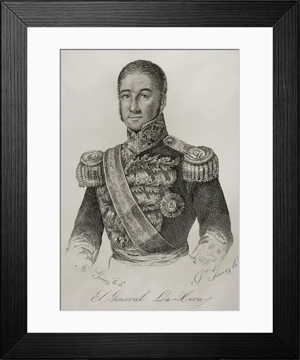 Framed Print : Jose Santos de la Hera y de la Puente (1792-1859) Framed Print : Jose Santos de la Hera y de la Puente (1792-1859)