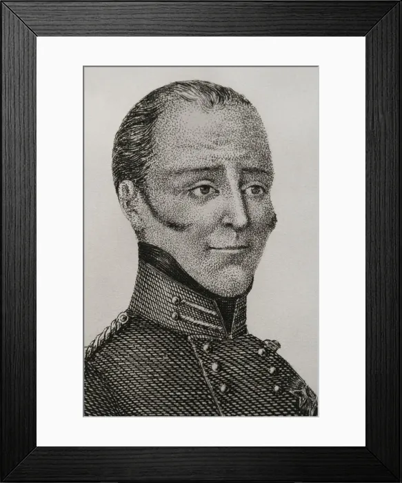 Framed Print : Ramon de Meer y Kindelan (1787-1869) Framed Print : Ramon de Meer y Kindelan (1787-1869)
