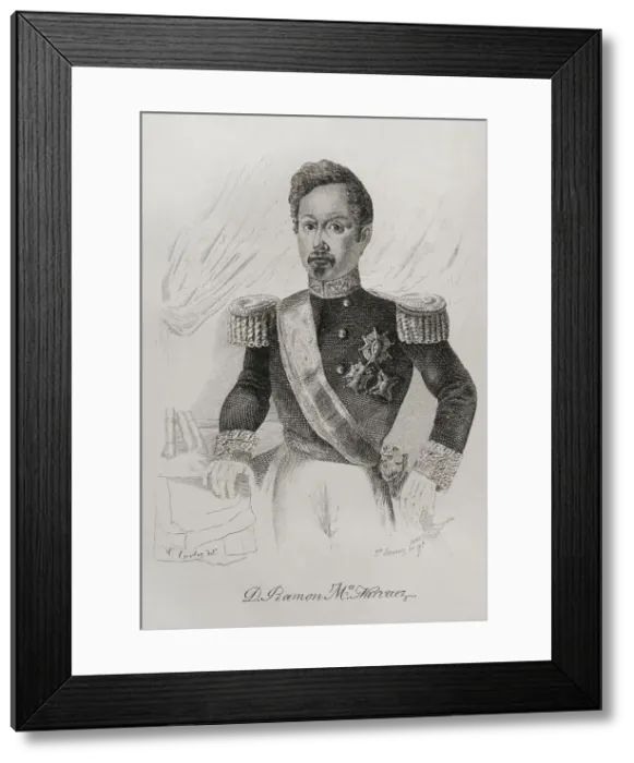 Framed Print : Ramon Maria Narvaez (1799-1868). Spanish general Framed Print : Ramon Maria Narvaez (1799-1868). Spanish general
