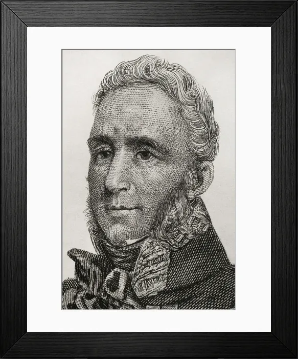 Framed Print : Francisco Espoz y Mina (1781-1836). Spanish military Framed Print : Francisco Espoz y Mina (1781-1836). Spanish military