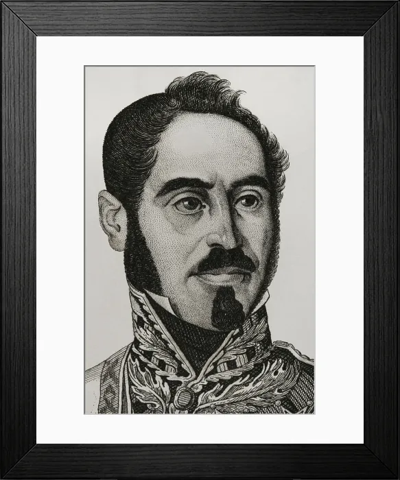 Framed Print : Baldomero Espartero - Spanish military and politician Framed Print : Baldomero Espartero - Spanish military and politician