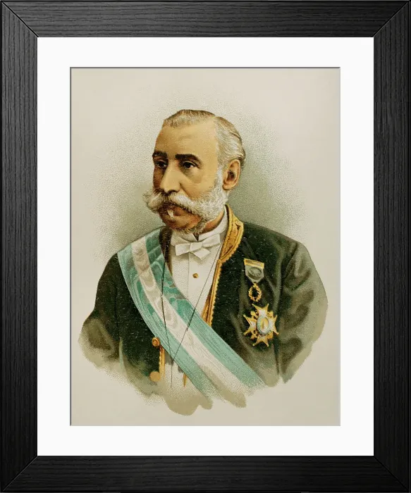 Framed Print : Manuel Alonso Martinez (1827-1891). Spanish jurist Framed Print : Manuel Alonso Martinez (1827-1891). Spanish jurist