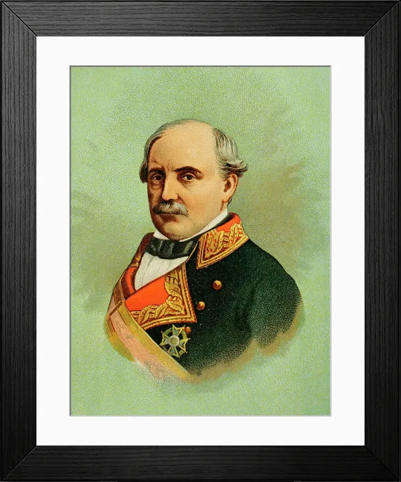 Framed Print : Manuel Gutierrez de la Concha (1808-1874) Framed Print : Manuel Gutierrez de la Concha (1808-1874)