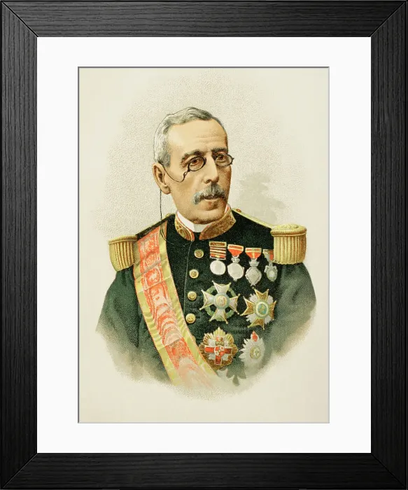 Framed Print : Joaquin Jovellar y Soler (1818-1892). Spanish general Framed Print : Joaquin Jovellar y Soler (1818-1892). Spanish general
