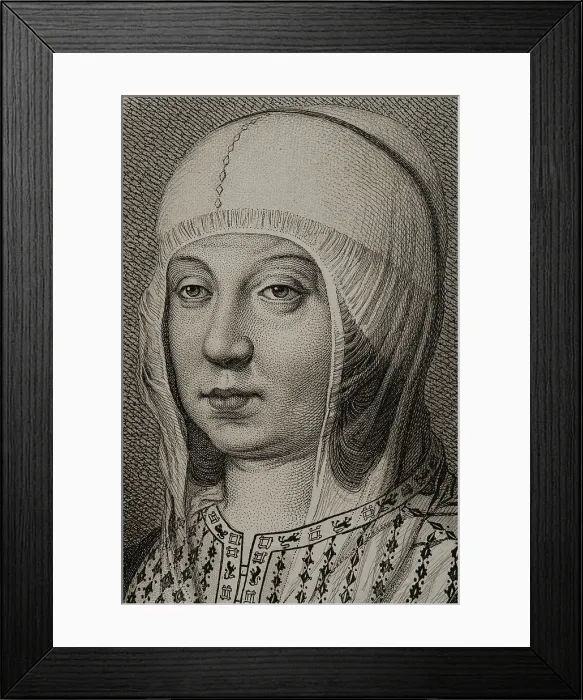 Framed Print : Isabella I (1451-1504). Queen of Castile (1474-1504) Framed Print : Isabella I (1451-1504). Queen of Castile (1474-1504)