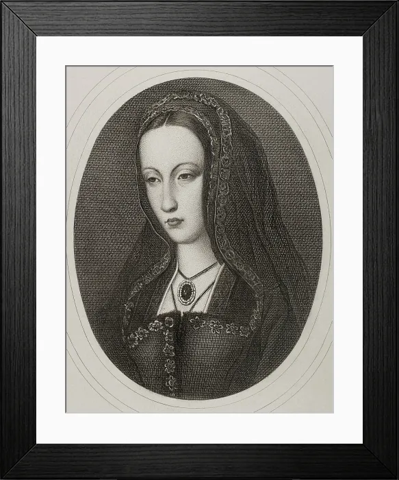 Framed Print : Joanna of Castile (known as Joanna the Mad) (1479-1555) Framed Print : Joanna of Castile (known as Joanna the Mad) (1479-1555)