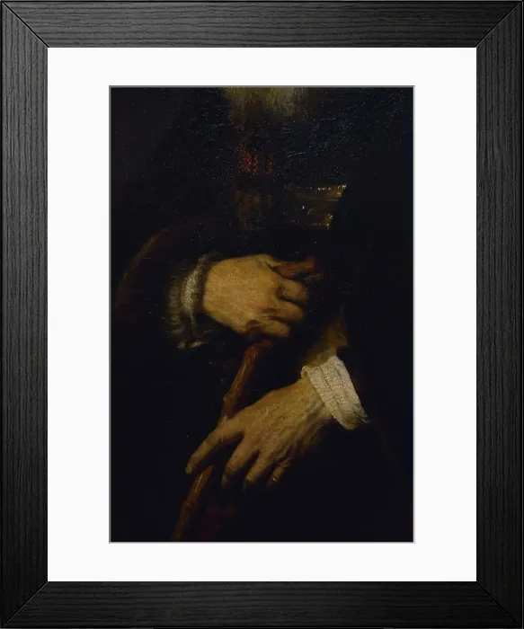 Framed Print : Portrait of an Old Man, 1645, by Rembrandt (1606-1669) Framed Print : Portrait of an Old Man, 1645, by Rembrandt (1606-1669)