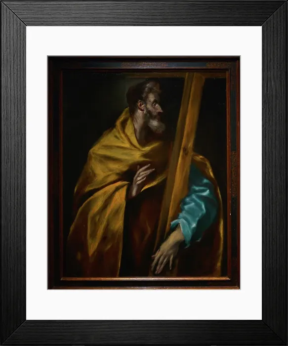Framed Print : Saint Philip. Portrait by El Greco (1541-1614) Framed Print : Saint Philip. Portrait by El Greco (1541-1614)