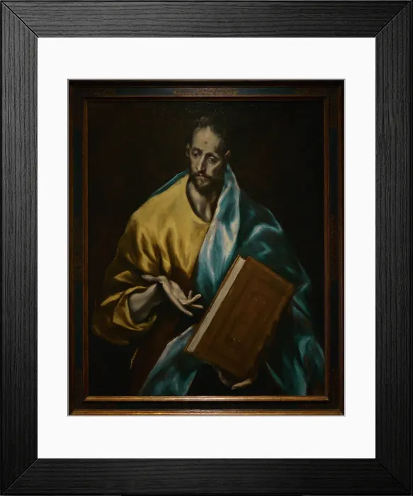 Framed Print : James the Less. Portrait by El Greco (1541-1614) Framed Print : James the Less. Portrait by El Greco (1541-1614)