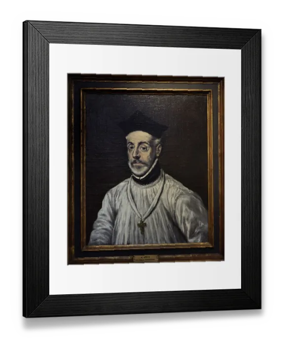Framed Print : Diego de Covarrubias (1512-1577). Portrait by El Greco Framed Print : Diego de Covarrubias (1512-1577). Portrait by El Greco