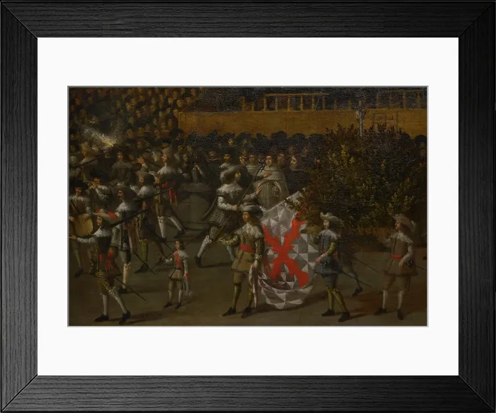 Framed Print : Madrid School. Auto-da-fe, 1656. Toledo, Spain. Detail Framed Print : Madrid School. Auto-da-fe, 1656. Toledo, Spain. Detail