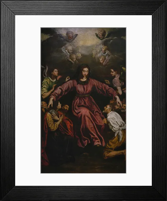 Framed Print : Our Lady of Mercy, by Luis Tristan (1580-1624) Framed Print : Our Lady of Mercy, by Luis Tristan (1580-1624)