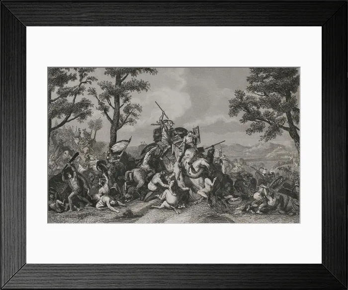 Framed Print : Battle of the Hydaspes (326 BC) Framed Print : Battle of the Hydaspes (326 BC)