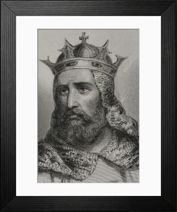 Framed Print : Godfrey of Bouillon (1060-1100). Military leader 1st Crusade Framed Print : Godfrey of Bouillon (1060-1100). Military leader 1st Crusade