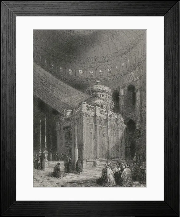 Framed Print : Jerusalem. Holy Sepulchre Framed Print : Jerusalem. Holy Sepulchre