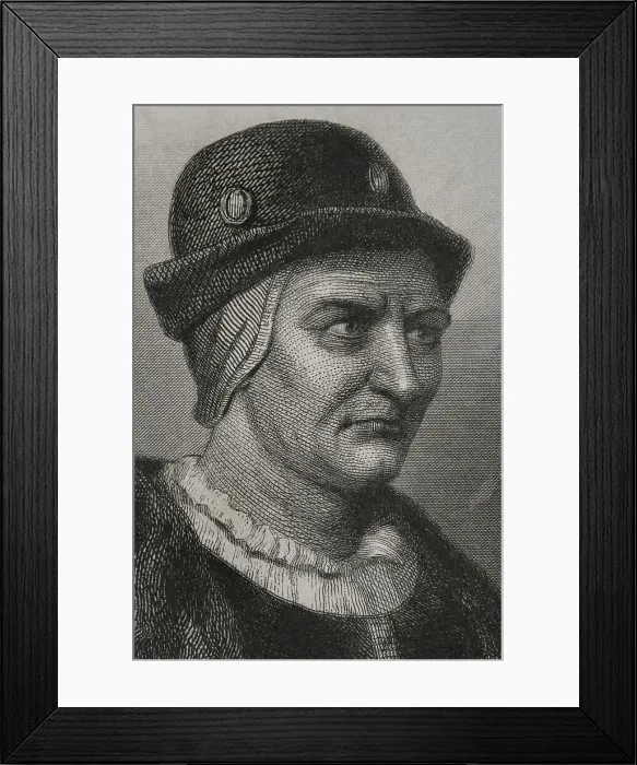 Framed Print : Louis XI (1423-1483), nicknamed the Prudent Framed Print : Louis XI (1423-1483), nicknamed the Prudent