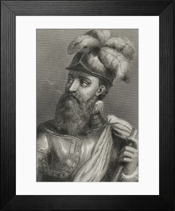 Framed Print : Francisco Pizarro (1478-1541) Framed Print : Francisco Pizarro (1478-1541)