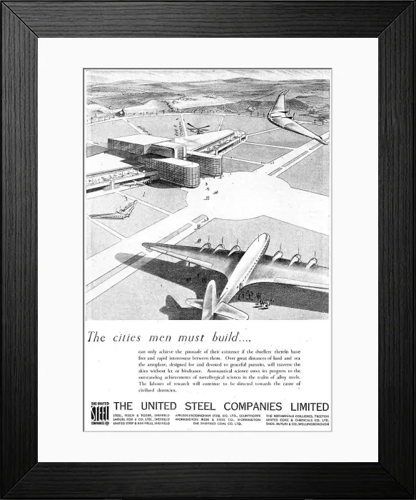 Framed Print : The United Steel Companies Of WW2 Framed Print : The United Steel Companies Of WW2