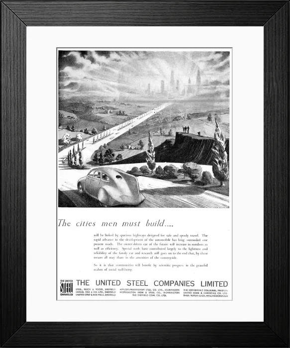 Framed Print : The United Steel Companies Framed Print : The United Steel Companies