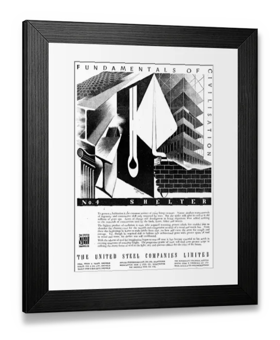 Framed Print : The United Steel Companies Framed Print : The United Steel Companies