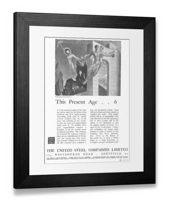 Framed Print : The United Steel Companies - United Coke & Chemicals Co Ltd Framed Print : The United Steel Companies - United Coke & Chemicals Co Ltd